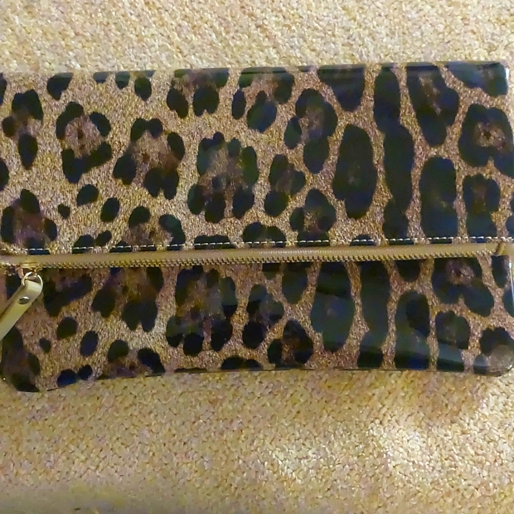 Animal print handbag